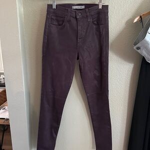 Joes Jeans Purple Skinny Jeans